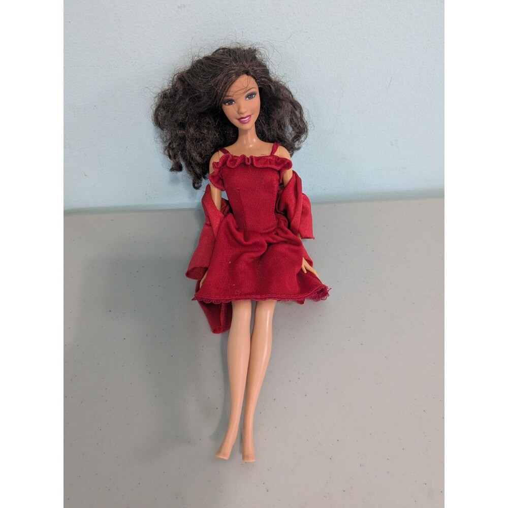Mattel High School Musical Gabriella Doll In Red Dress UNTESTED